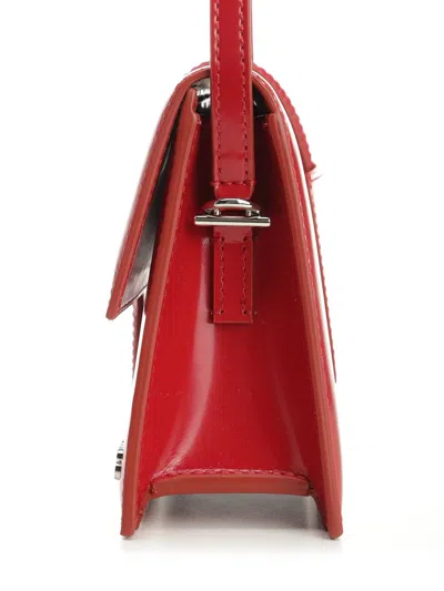 Jacquemus Le Bambino Long In Patent Leather Bags