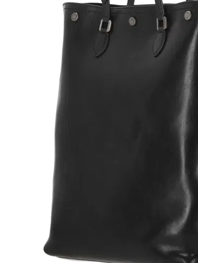 Dolce & Gabbana Versatile Leather Tote Bag With Adjustable Straps In Black