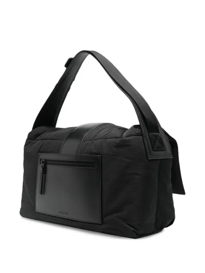 Jacquemus The Messenger Bambino Bag With Adjustable Shoulder Strap In Black