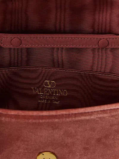 Valentino Locò Clutch Pink In Red