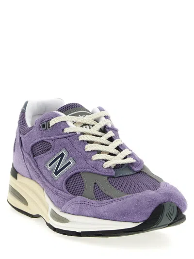 New Balance Made In Uk 991v2 Grounded Pastels Sneakers Dusk In Multi