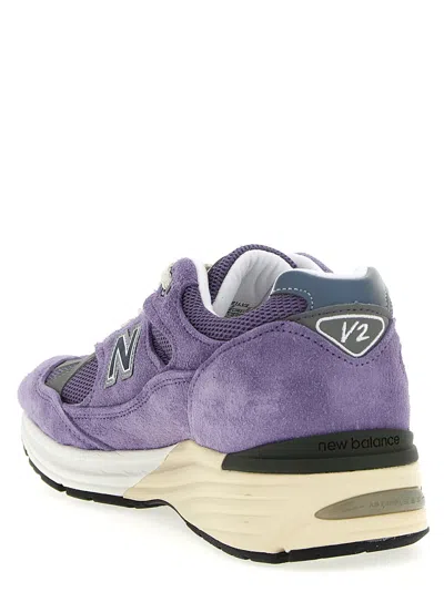 New Balance Made In Uk 991v2 Grounded Pastels Sneakers Dusk In Multi