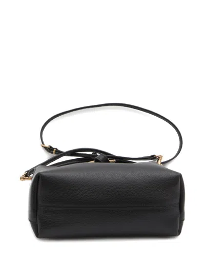 Tod's Mini Leather Bucket Bag In Black