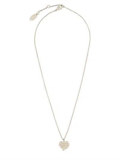 Vivienne Westwood Necklace With Pendant "petra" In Metallic