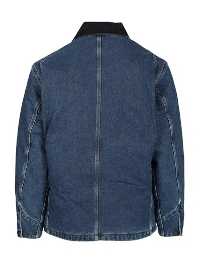 Carhartt Og Chore Jackets Blue In Blue