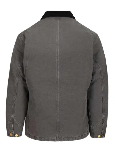 Carhartt Og Chore Coat Jackets Grey In Gray