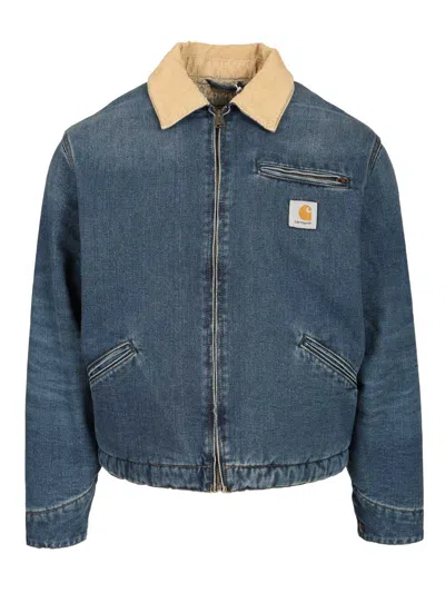 Carhartt Og Detroit Jackets Blue In Blue