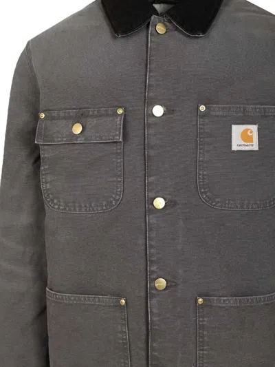 Carhartt Og Chore Coat Jackets Grey In Gray