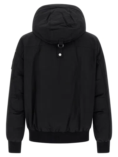 Moose Knuckles Original Ballistic Down Jacket In Black
