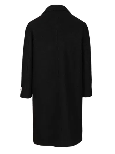 Amish Oversized Wool Blend Coat Coats Black In Black