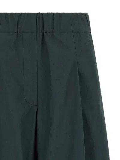 Dries Van Noten Comfortable Trousers With Elastic Waistband And Back Pocket In Gray