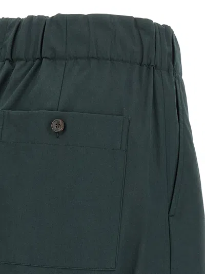 Dries Van Noten Comfortable Trousers With Elastic Waistband And Back Pocket In Gray