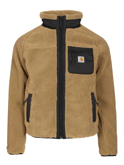 Carhartt Prentis Liner Puffer Jackets Beige In Brown