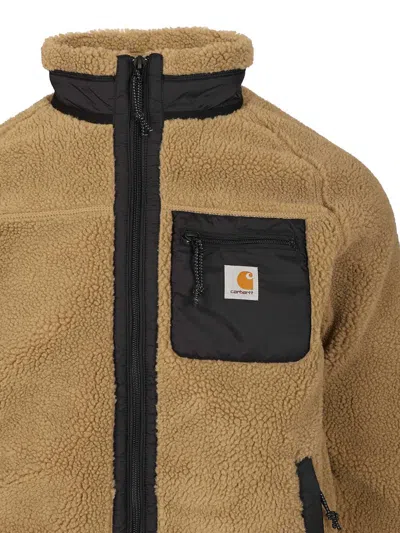 Carhartt Prentis Liner Puffer Jackets Beige In Brown