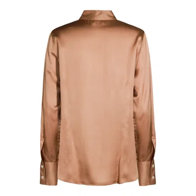 Glanshirt Shirts In Brown