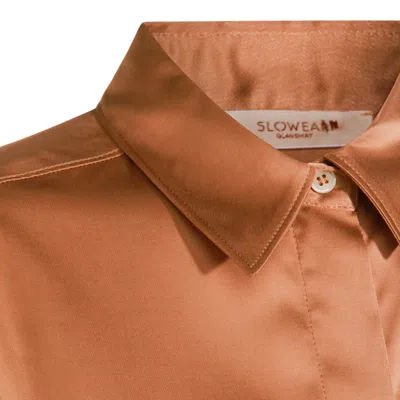 Glanshirt Shirts In Brown