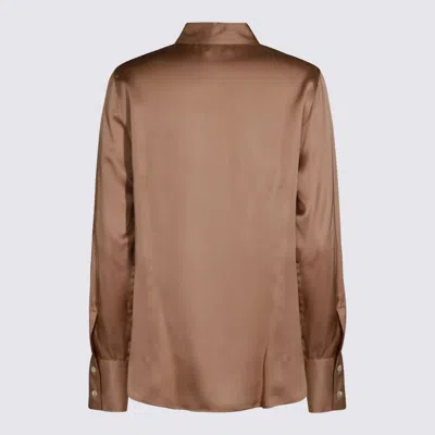 Glanshirt Shirts In Brown