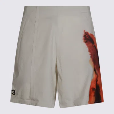 Y-3 Shorts Blacks And Greys In Gray