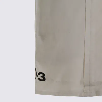 Y-3 Shorts Blacks And Greys In Gray