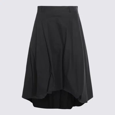 Moschino Bubble-hem Skirt In Black