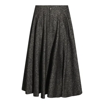 Dolce & Gabbana Skirts Blacks And Greys In Gray