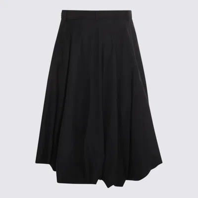 Moschino Bubble-hem Skirt In Black