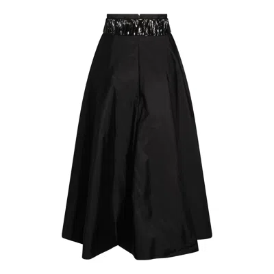 Elisabetta Franchi Skirts Blacks And Greys In Black