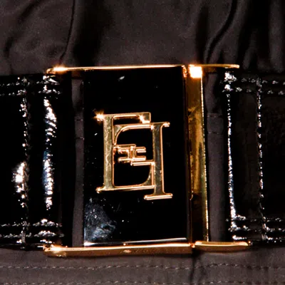 Elisabetta Franchi Skirts Blacks And Greys In Black
