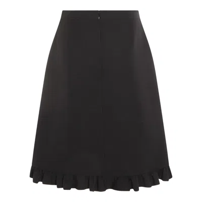 Valentino Skirts Blacks And Greys In Black