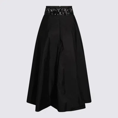 Elisabetta Franchi Skirts Blacks And Greys In Black