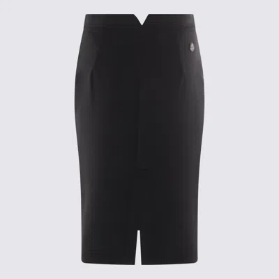 Moncler Genius Edward Enninful Skirts Blacks And Greys In Black