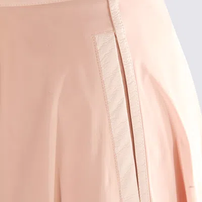 Elisabetta Franchi Midi Skirt With Belted Waist And Pleats