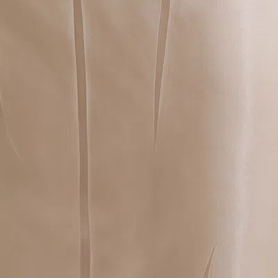 Valentino Midi Skirt With Back Slit And Bow In Brown