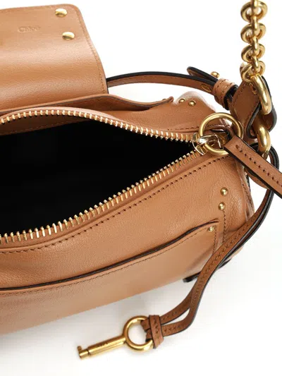 Chloé Small Paddington Chain Bag Shoulder Bags Brown