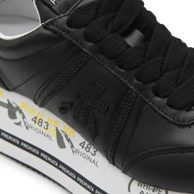 Premiata Beth Black Sneakers In Multi