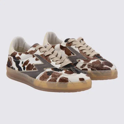 Moaconcept Sneakers Cow Print In Animal Print