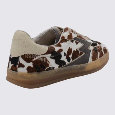 Moaconcept Sneakers Cow Print In Animal Print