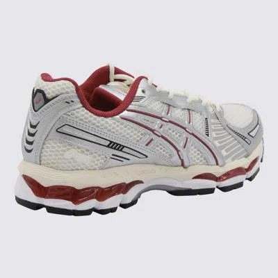 Asics Grey And Red Gel-kayano 12.1 Sneakers In Multi