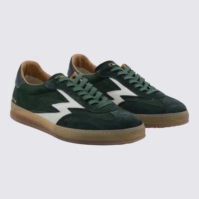 Moaconcept Sneakers Dark Green Butter In Multi