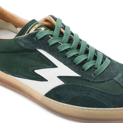 Moaconcept Sneakers Dark Green Butter In Black