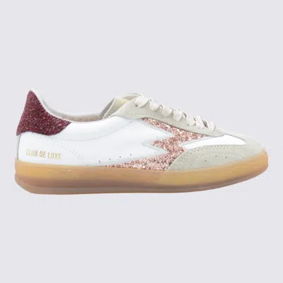 Moaconcept Sneakers Deep Red Champagne In Multi