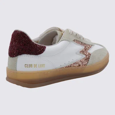 Moaconcept Sneakers Deep Red Champagne In Multi