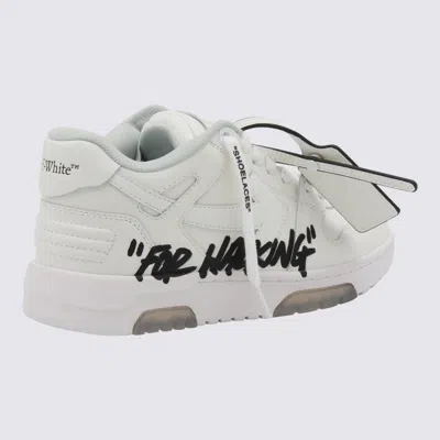Off-white Out Of Office Graffiti-print Low-top Sneakers In Multi