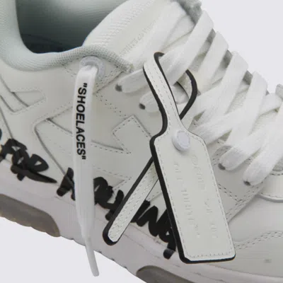 Off-white Out Of Office Graffiti-print Low-top Sneakers In Multi