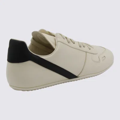 Rick Owens Sneakers Milk-black In Neutral