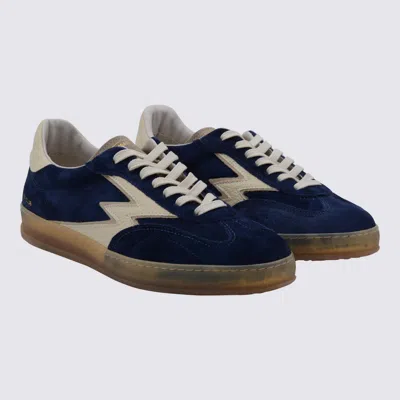 Moaconcept Sneakers Navy Butter In Multi