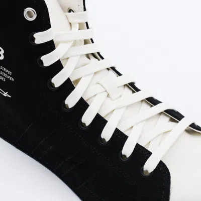 Y-3 Nizza Hi Sneakers In Black