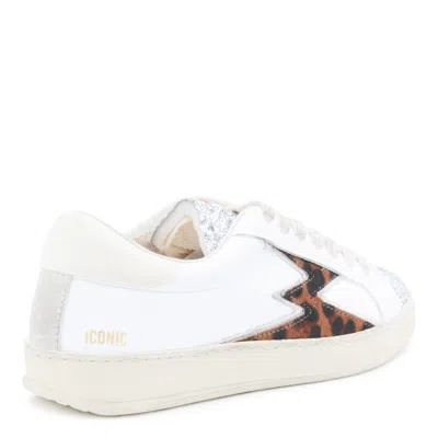 Moaconcept Sneakers White Leopard In White