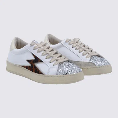 Moaconcept Sneakers White Leopard In White