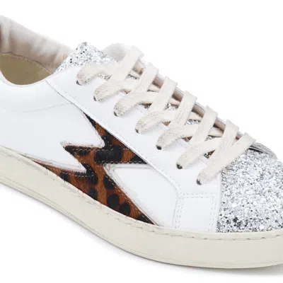 Moaconcept Sneakers White Leopard In White